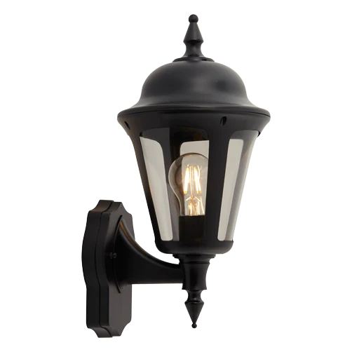 Ansell ALWLLED/BL Latina Wall Lantern Black