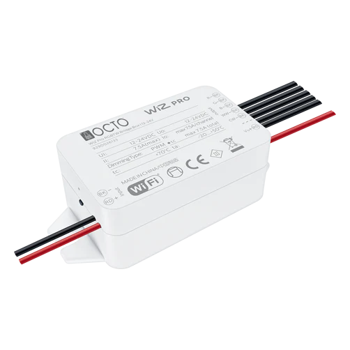 Ansell AOCTOW/12-24V/RGBTW OCTO WiZ Connected 12-24V RGBTW Controller