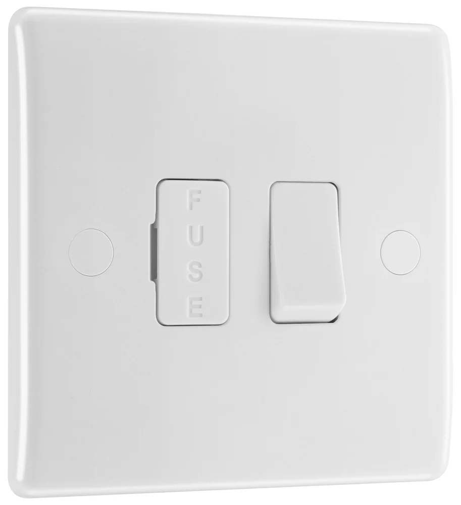 BG 850 White Nexus Moulded Switched 13A, Double Pole, Fused Connection Unit - Image 2