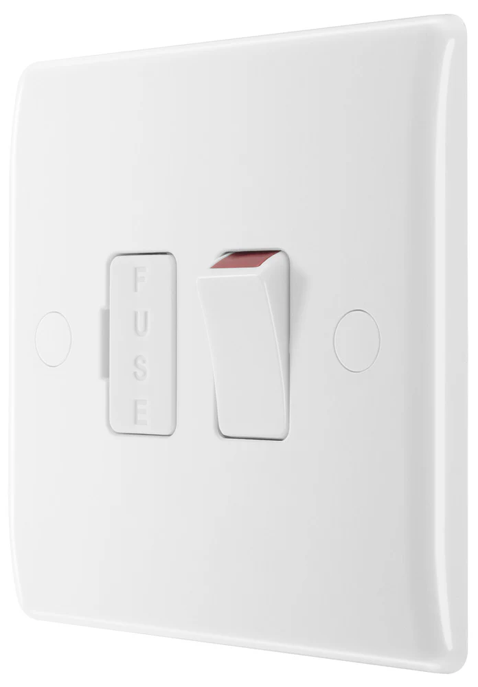 BG 850 White Nexus Moulded Switched 13A, Double Pole, Fused Connection Unit - Image 4