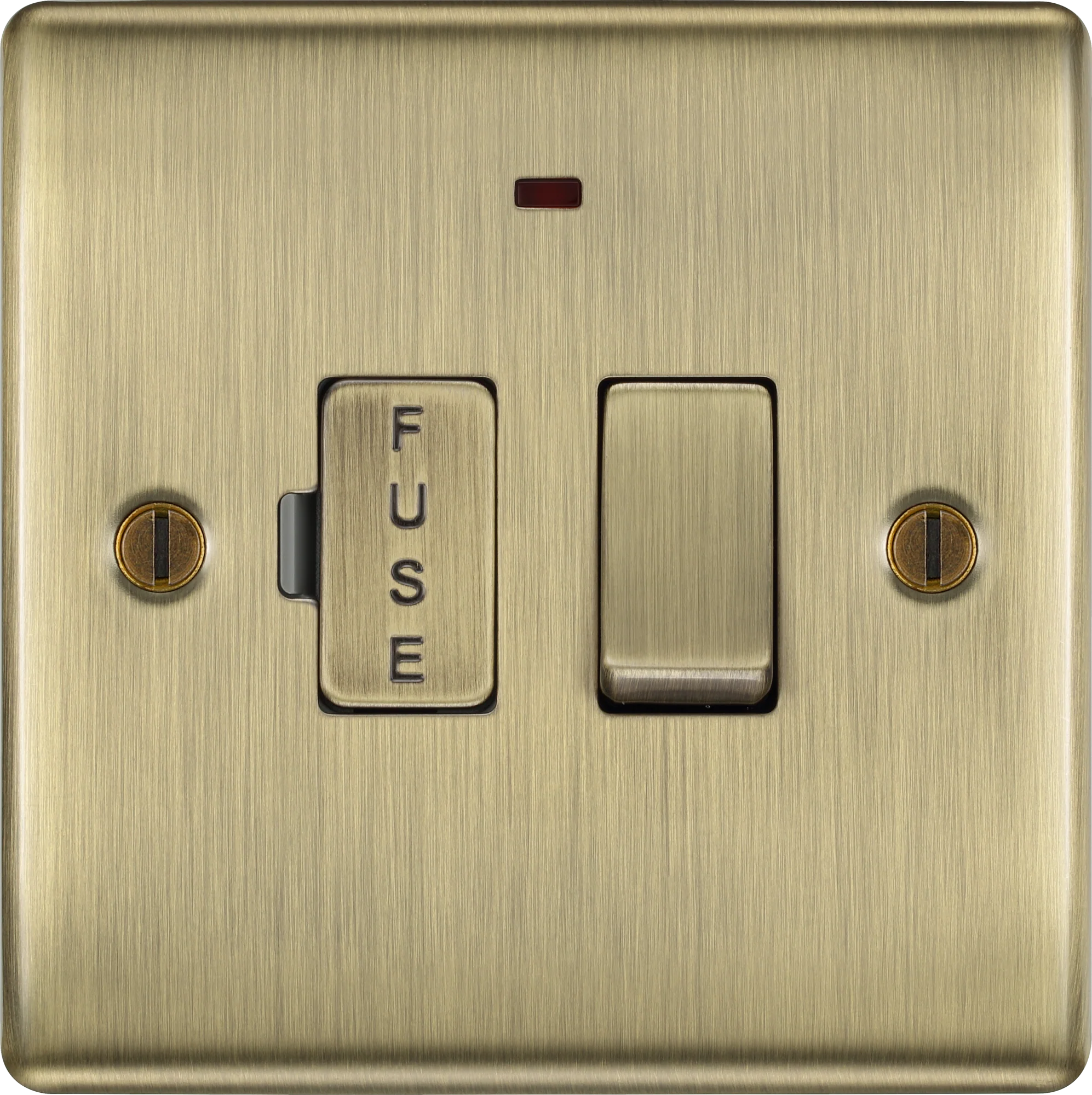 BG NAB52 Nexus Metal Antique Brass Switched and fused with indicator - Image 2