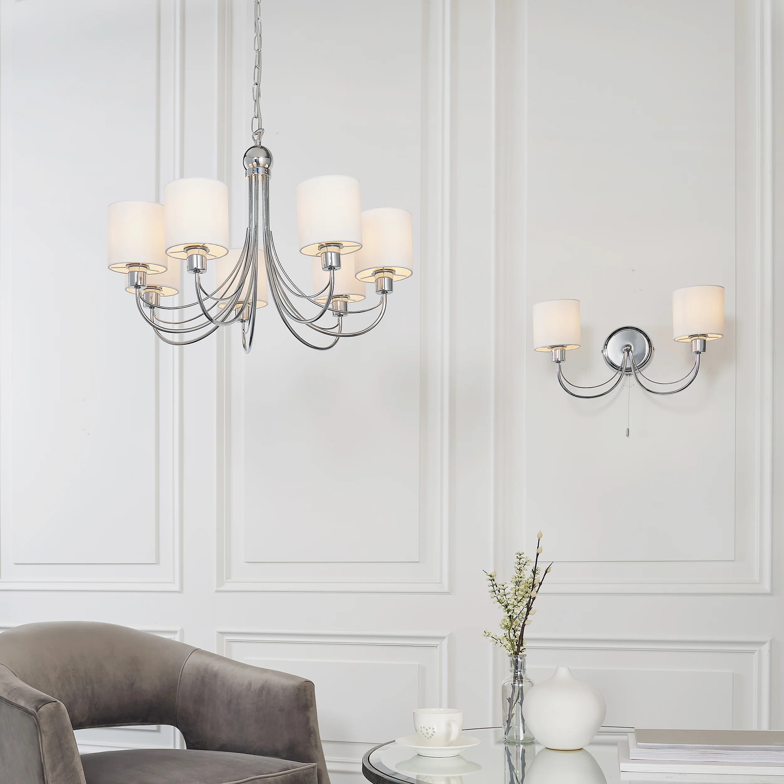 Endon PHANTOM-7CH Phantom 7lt Pendant