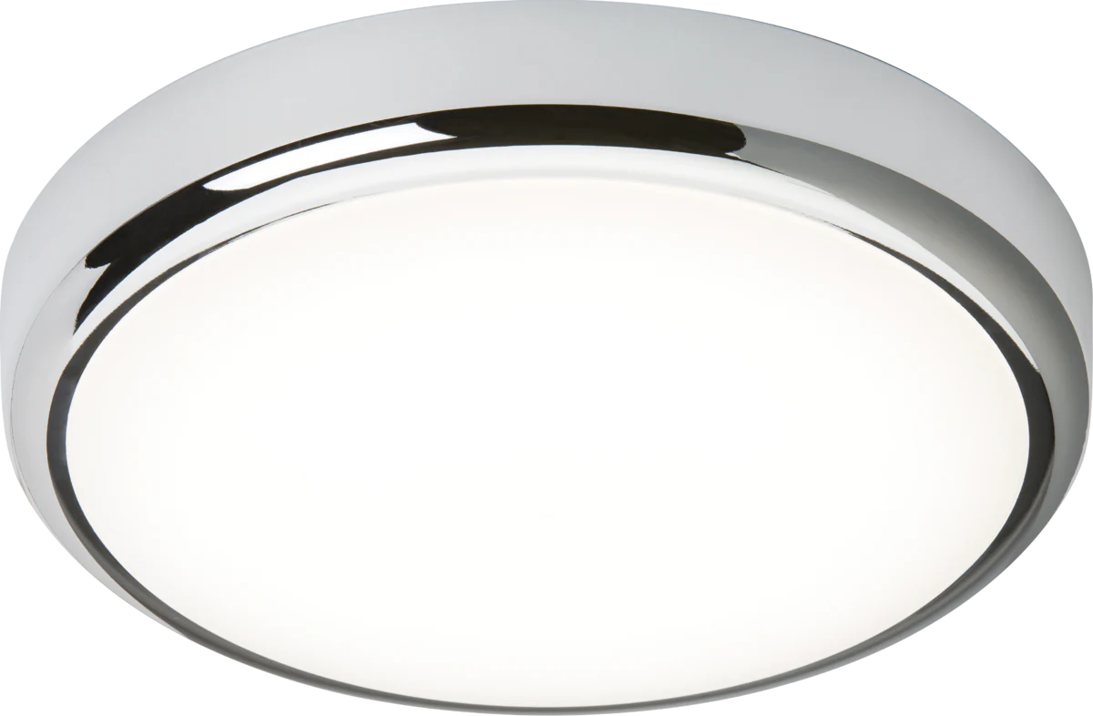 Knightsbridge MLA BT14ACTCH 230V IP65 14W CCT Adjustable LED Bulkhead C/W Chrome Trim