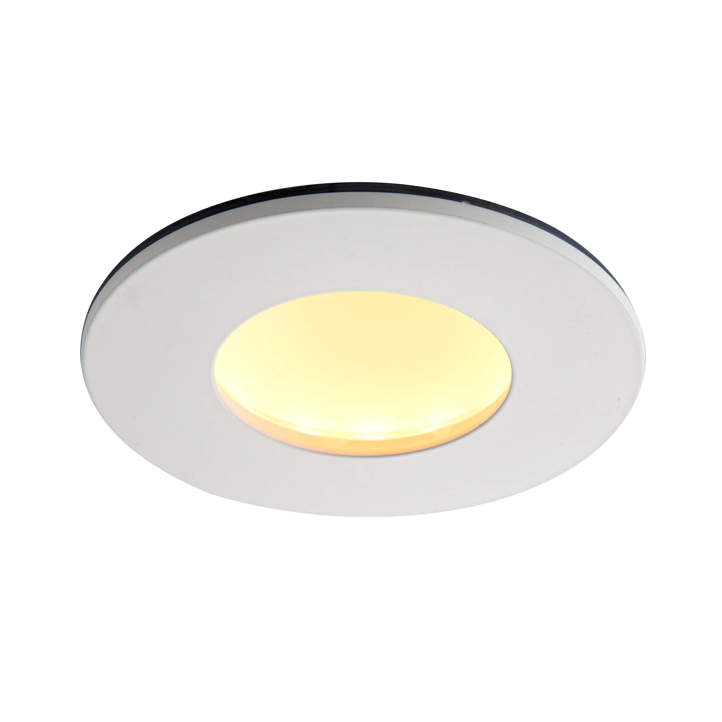 Saxby 102669 OrbitalPRO 4CCT (Colour Changing) Waterproof, Fire Rated  9W Dimmable Downlight - Matt White - Image 3