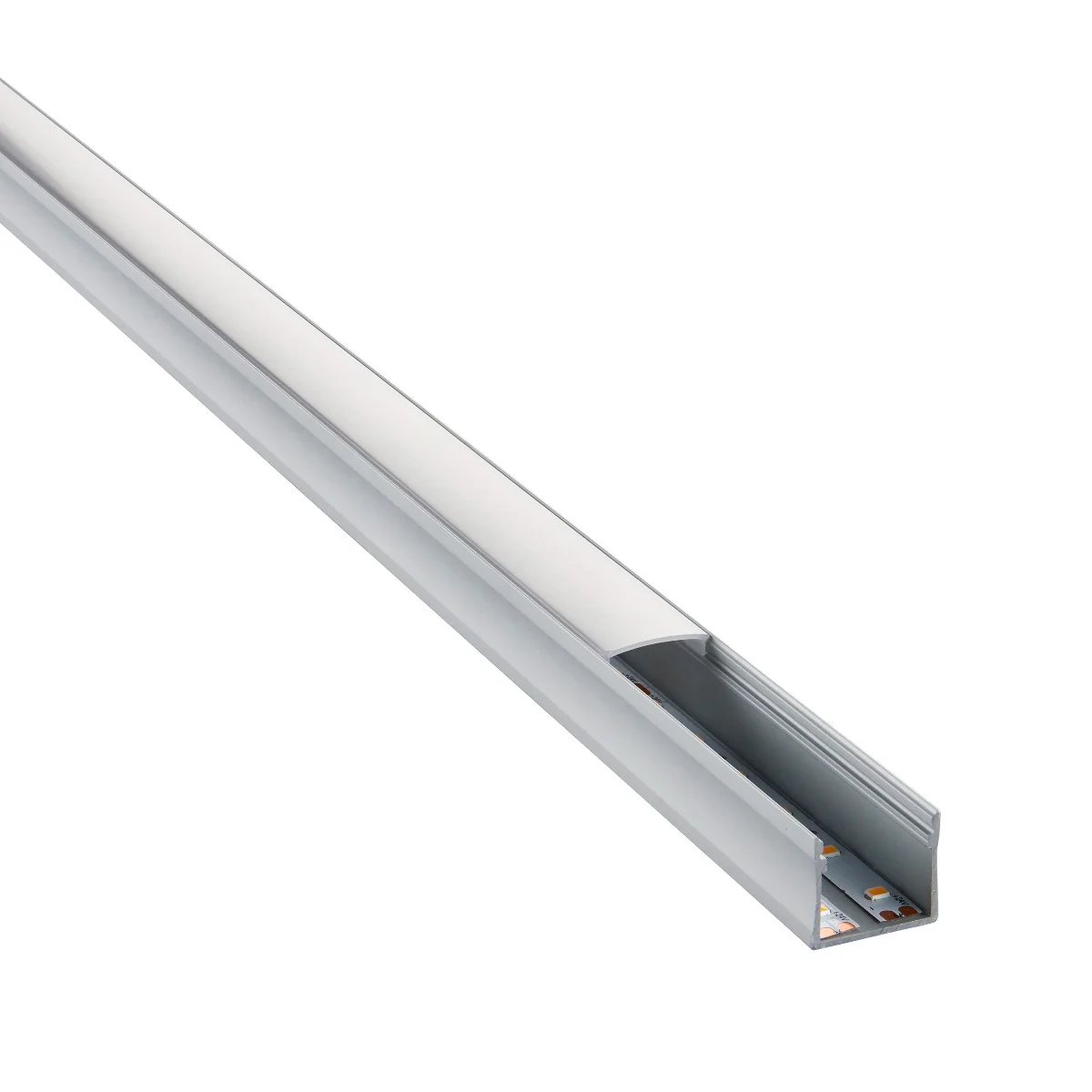 Saxby 97738 Rigel Surface Wide 2m Aluminium Profile-Extrusion Sliver - Image 3