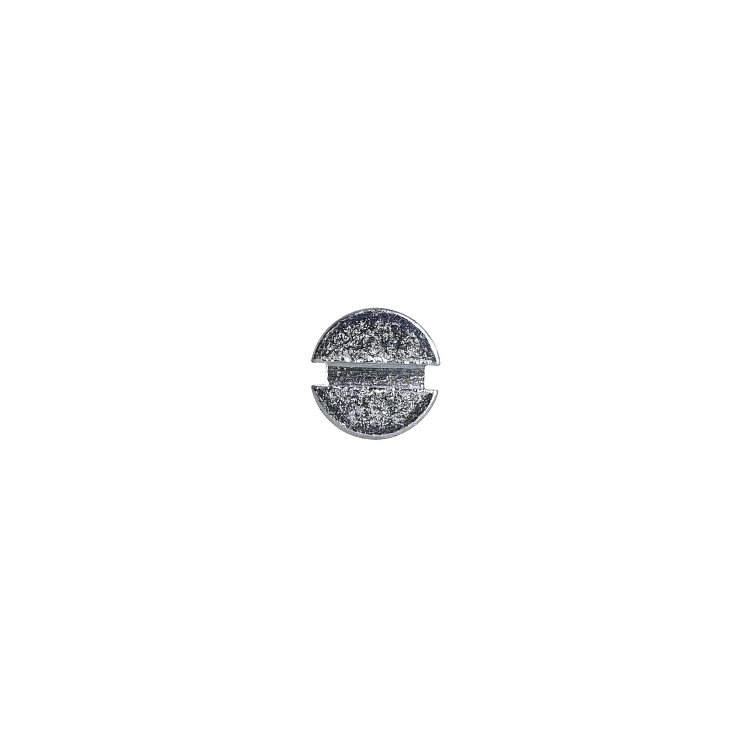 Saxby FMS3550 Screwless Slotted Countersunk Machine Screws M3.5 x 50mm 10 Pack - Stainless Steel