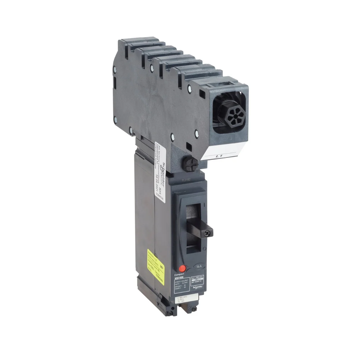 Schneider Electric MGP0201L2 Powerpact 4 - 1P, 20A, L2 MCCB - Merlin Gerin
