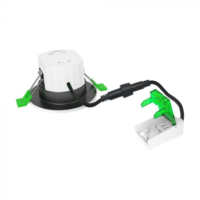 V-tac PACK OF 6 VT-DL0508A 5W/8W LED FIRE RATED DOWNLIGHT FLICKER FREE 4IN1 DIMMABLE (236126) - Image 3